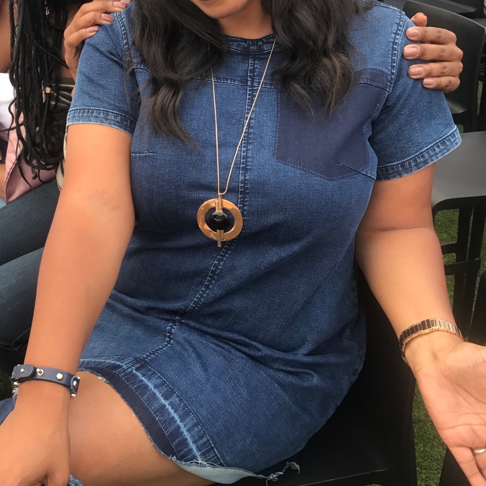 Denim dress